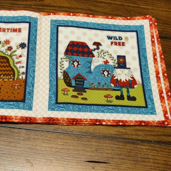 Cozy Gnome for the Holidays Fabric Panel Book - Picture 2 of 7